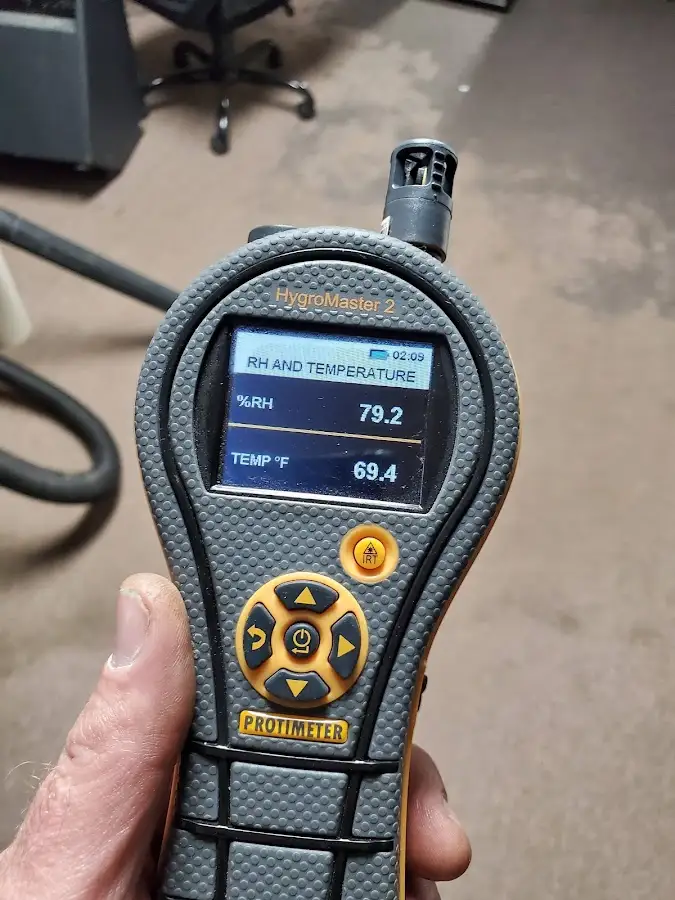 Moisture meter humidity assessment for Fire & Smoke Damage Restoration in Pinecrest